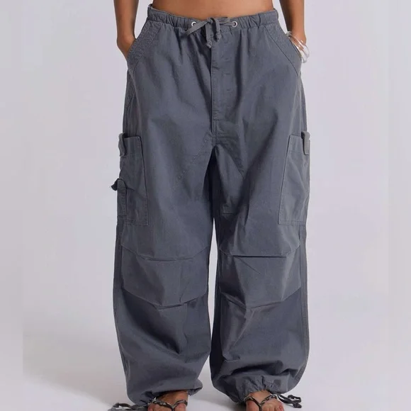 Jaded London Parachute Cargo Pants - Picture 4 of 8